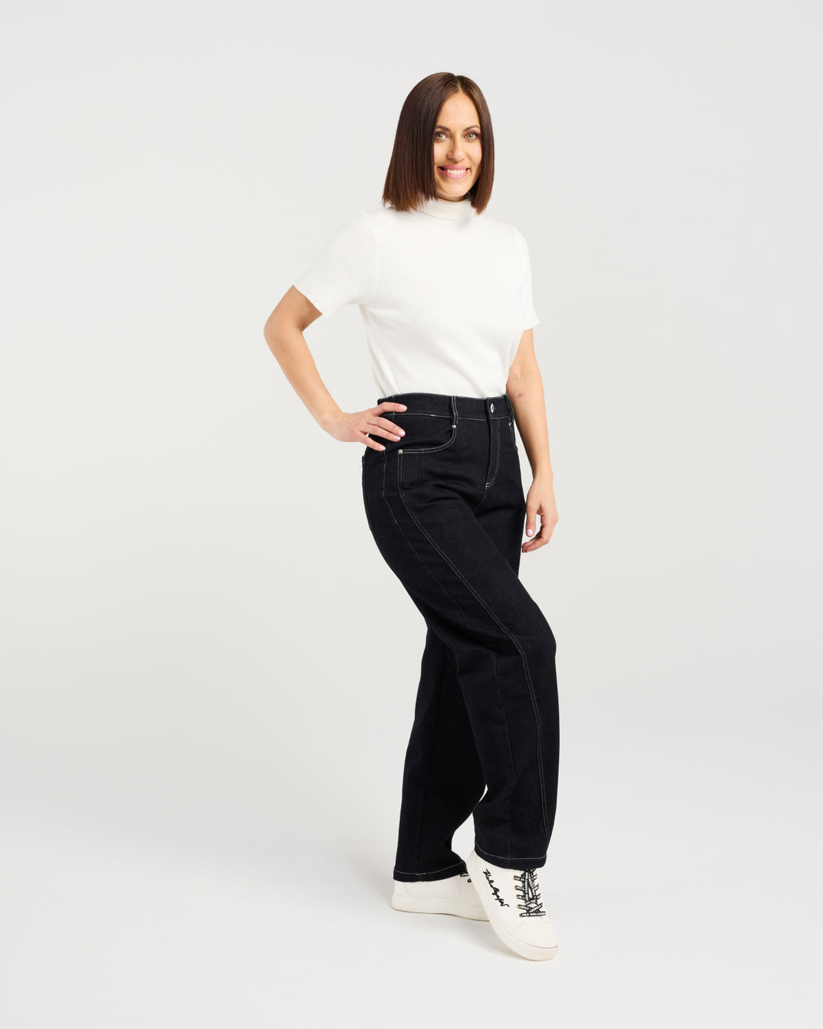 Zafina Daria Pant- Dark Blue