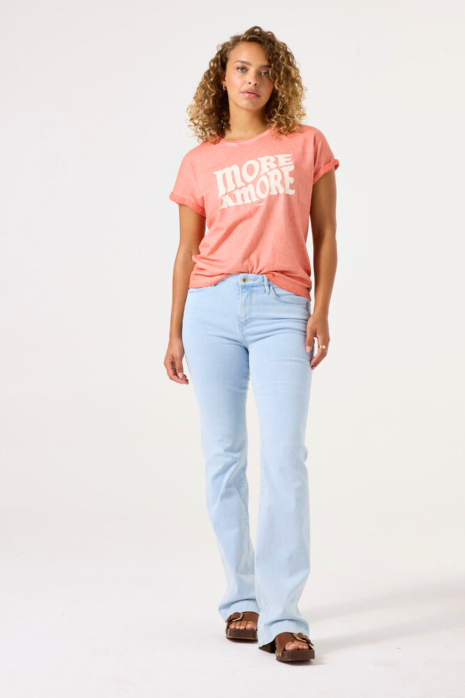 Garcia More Amore Tee - Peach Sorbet