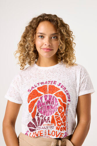 Garcia Saltwater Sunshine T-Shirt - Off White