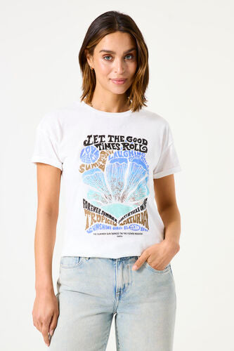 Garcia Good Times T-Shirt - Off White
