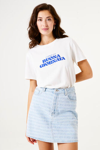 Garcia Buona Giornata T-shirt - Off White