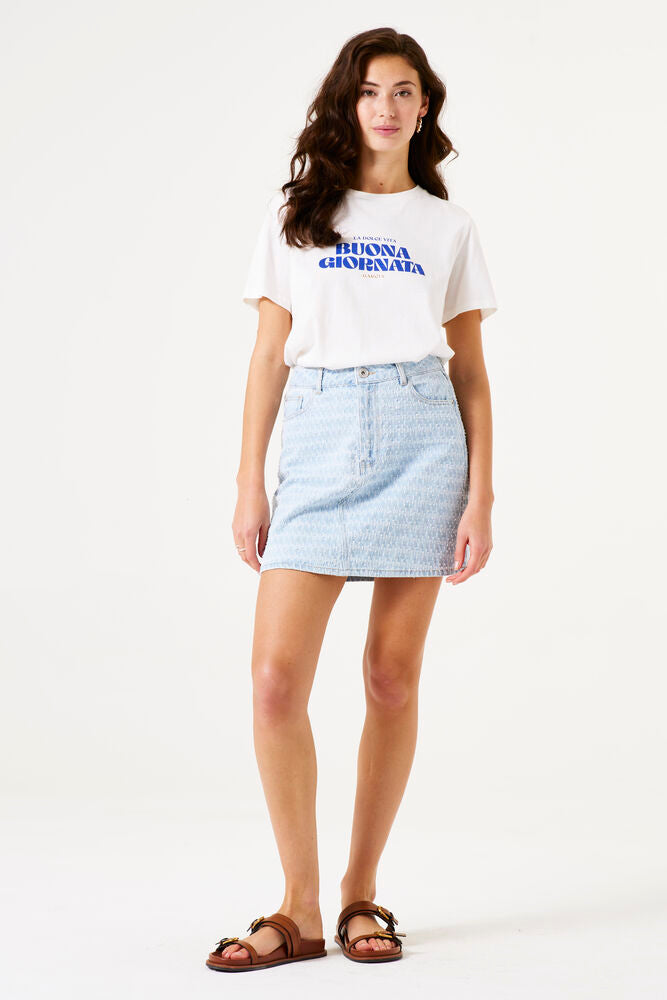 Garcia Buona Giornata T-shirt - Off White