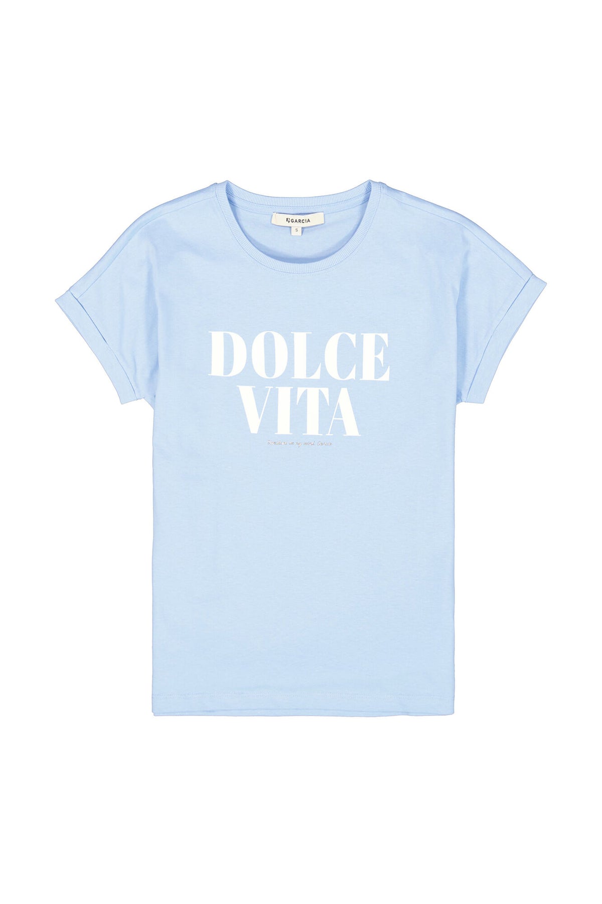 Garcia Dolce Vita T-Shirt - Blue Wave