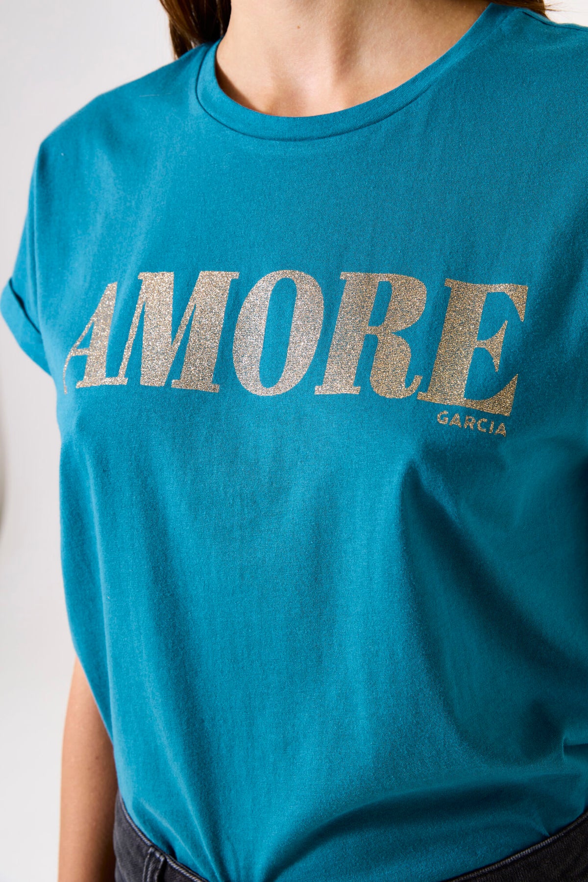 Garcia Amore Tee - Blue Lagoon