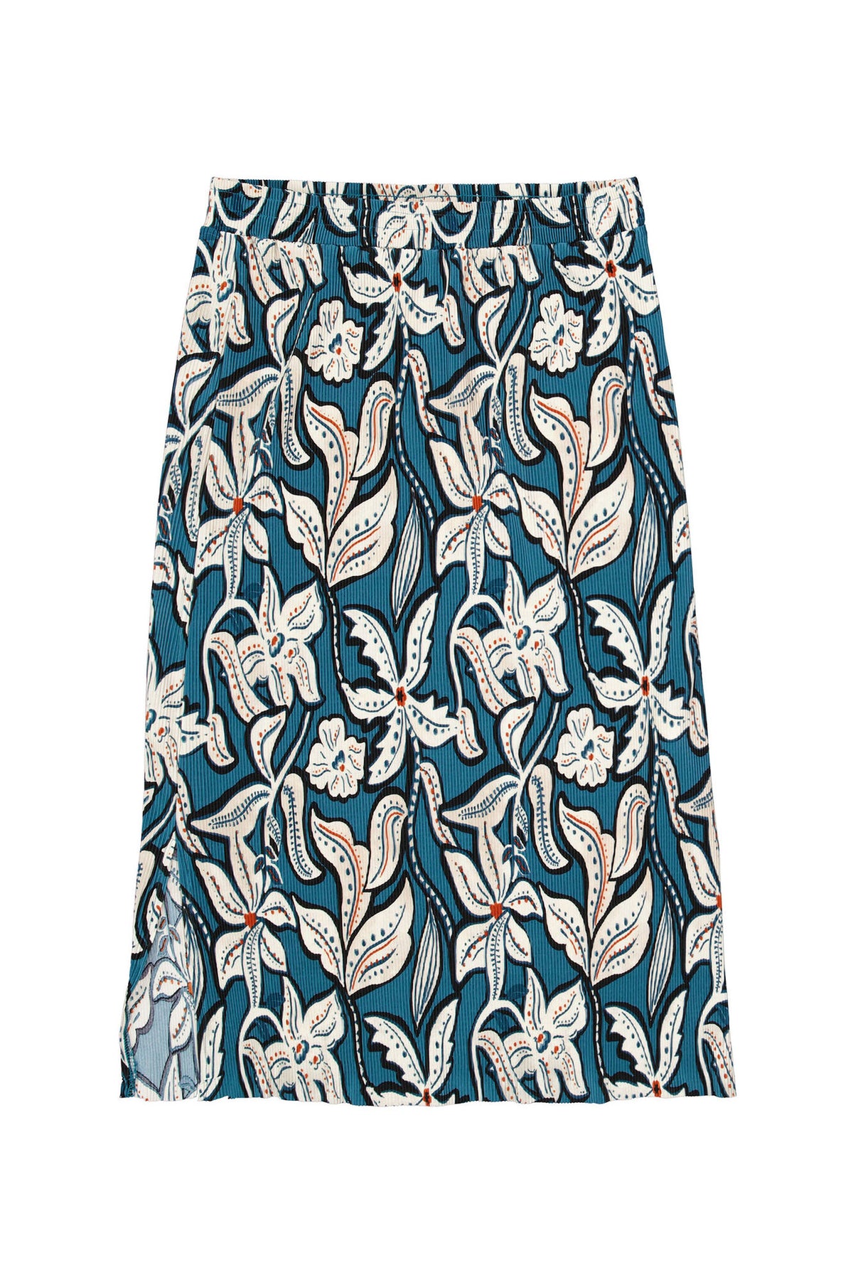 Garcia Printed Skirt - Blue Lagoon
