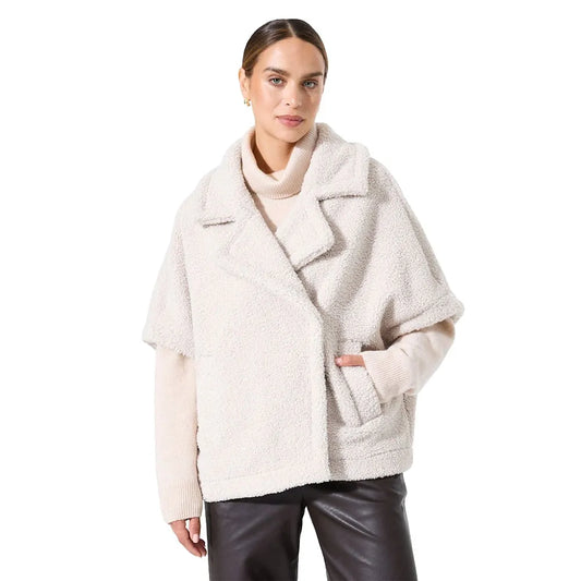 Garcia Sherpa Jacket - Neutral Blonde