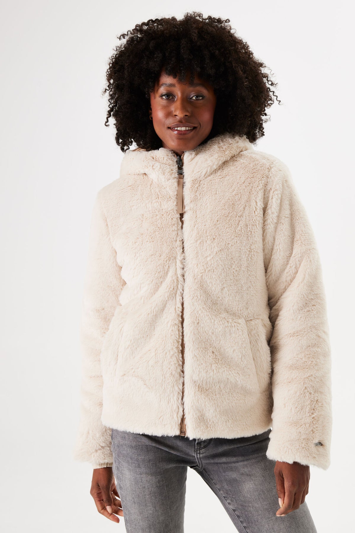 Garcia Reversible Jacket - Beige