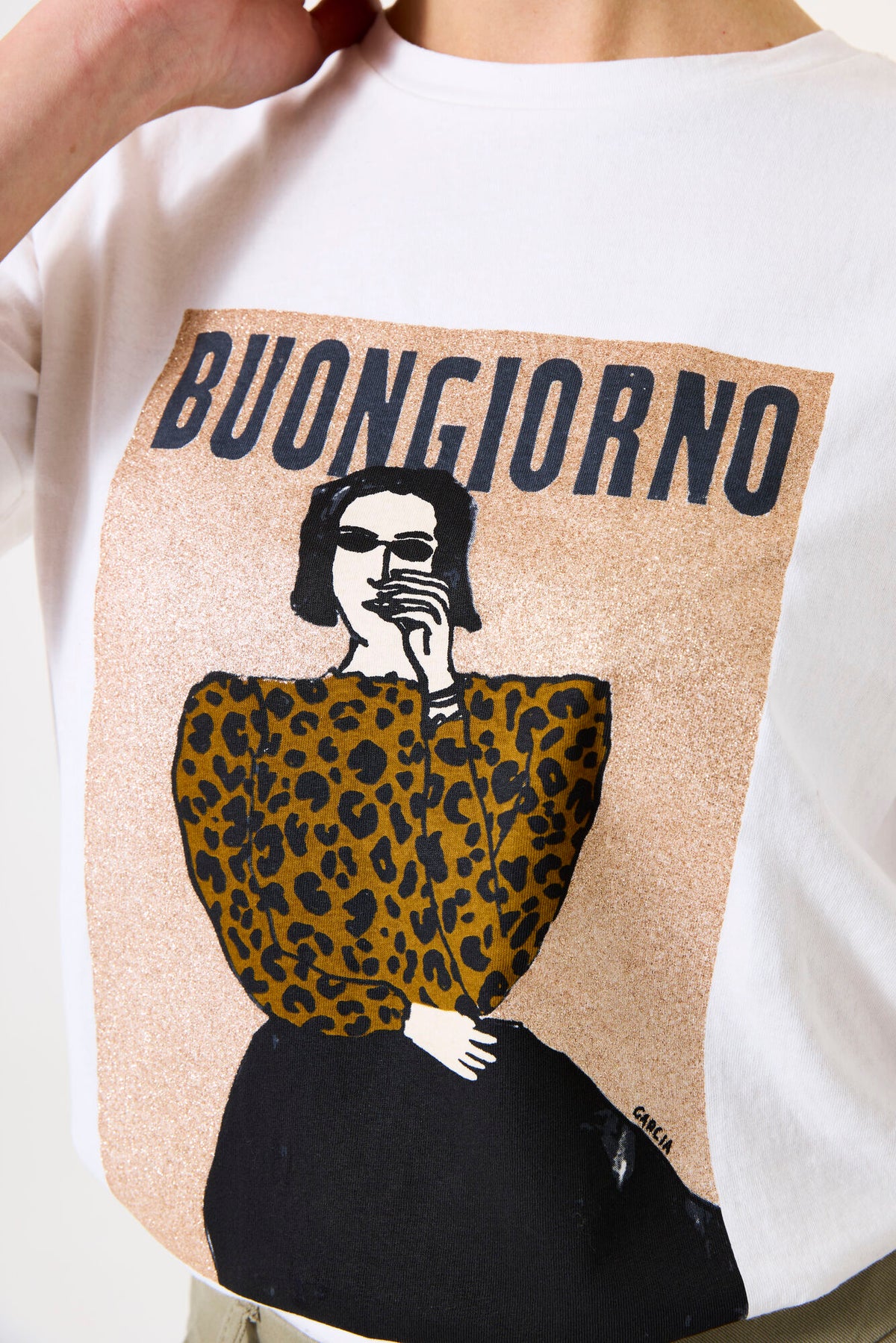 Garcia Buongiorno T-Shirt - Ecru