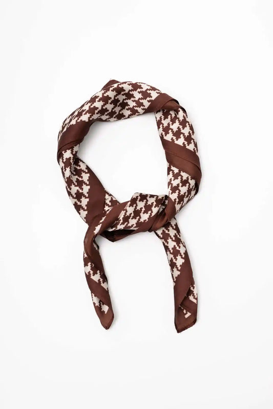 Stilen Houndstooth Square Scarves