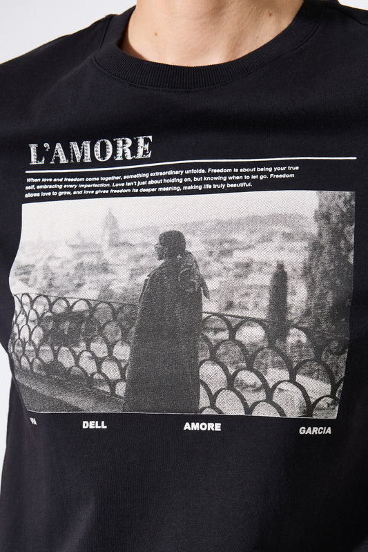Garcia L'Amore T-shirt - Black