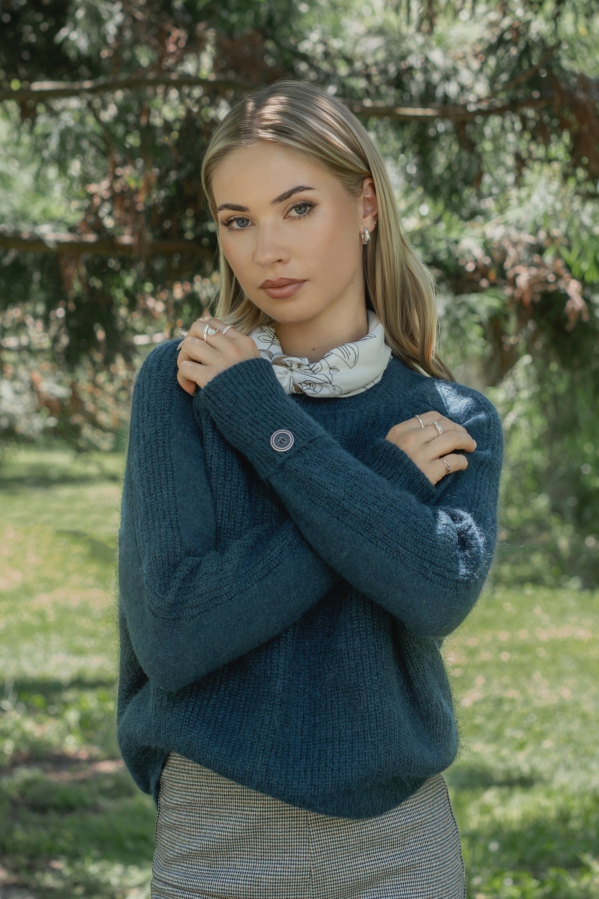 Knewe Mia Sweater- Mallard