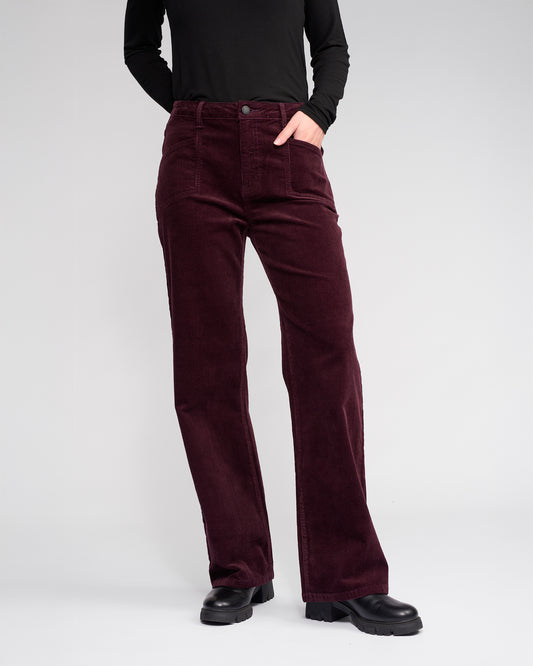 Knewe Dallas Cord Pant - Raisin