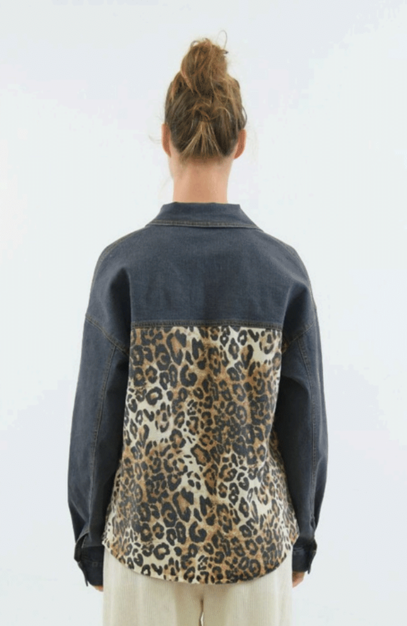 Wothier Juliana  Shacket - Leopard