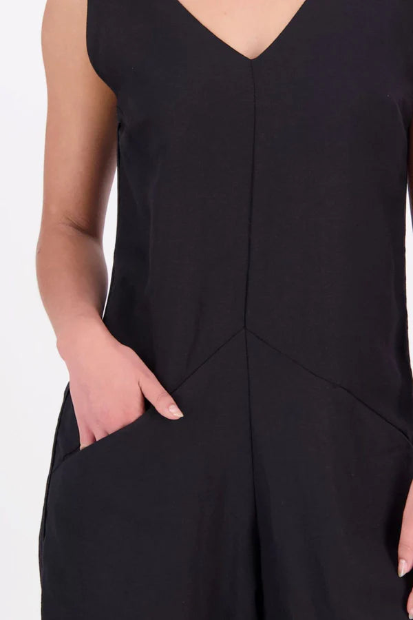 Nes Lounge Jumpsuit - Black