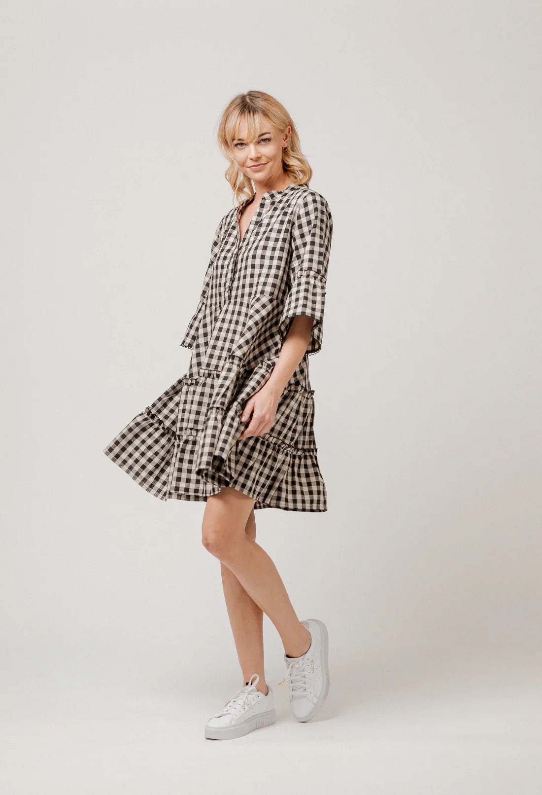 Mi Moso Tyler Dress - Gingham