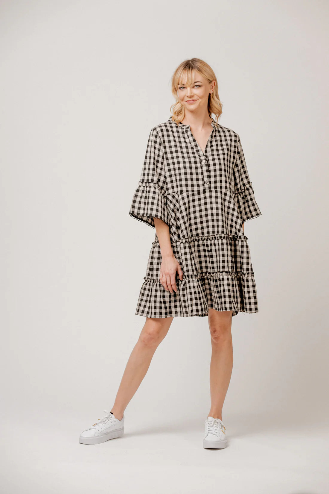 Mi Moso Tyler Dress - Gingham