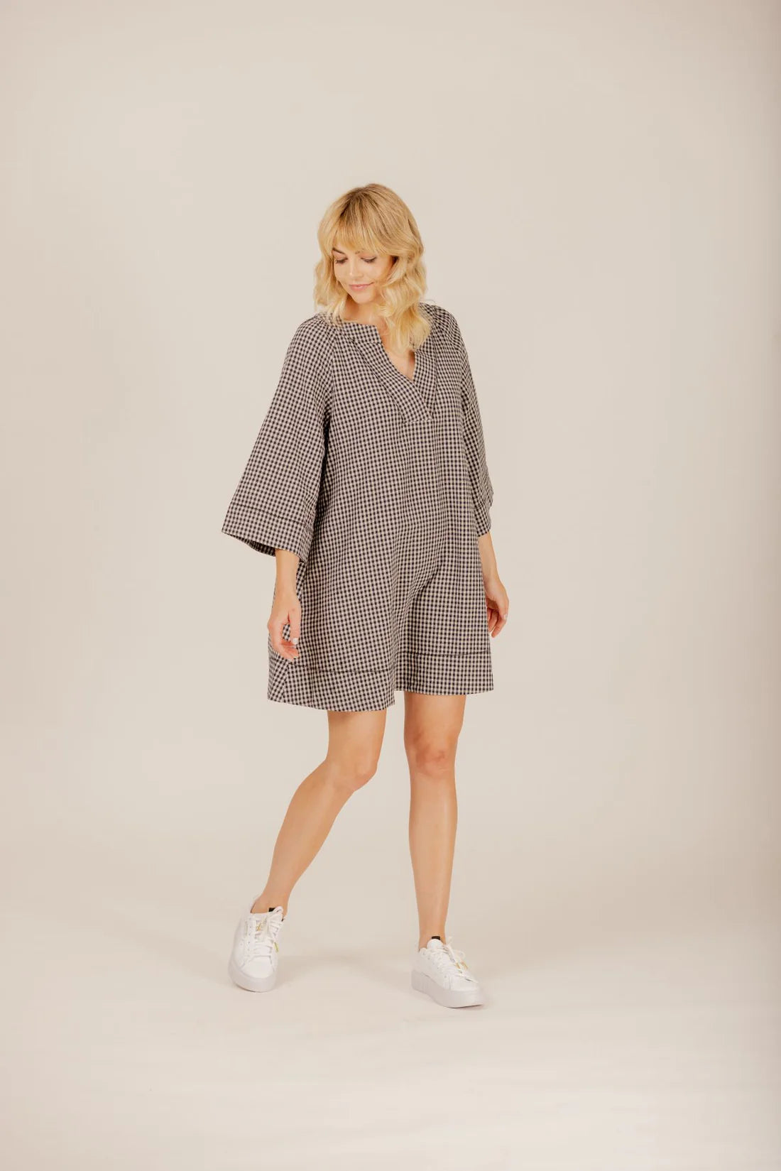 Mi Moso Leon Dress - Gingham