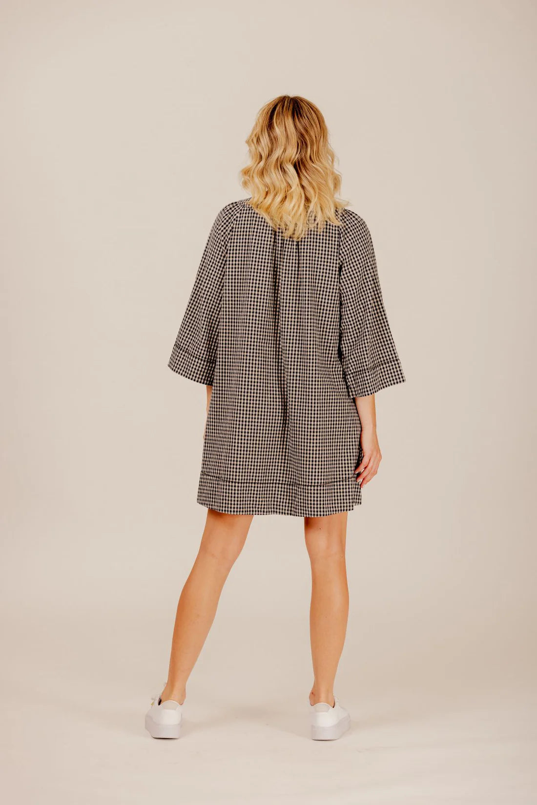 Mi Moso Leon Dress - Gingham