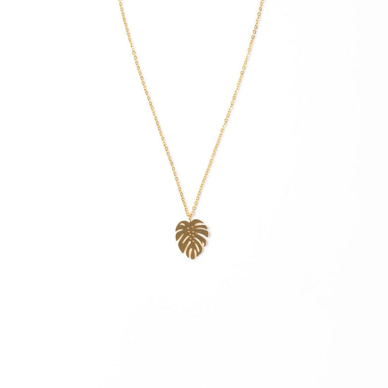 Stilen Monstera Necklace