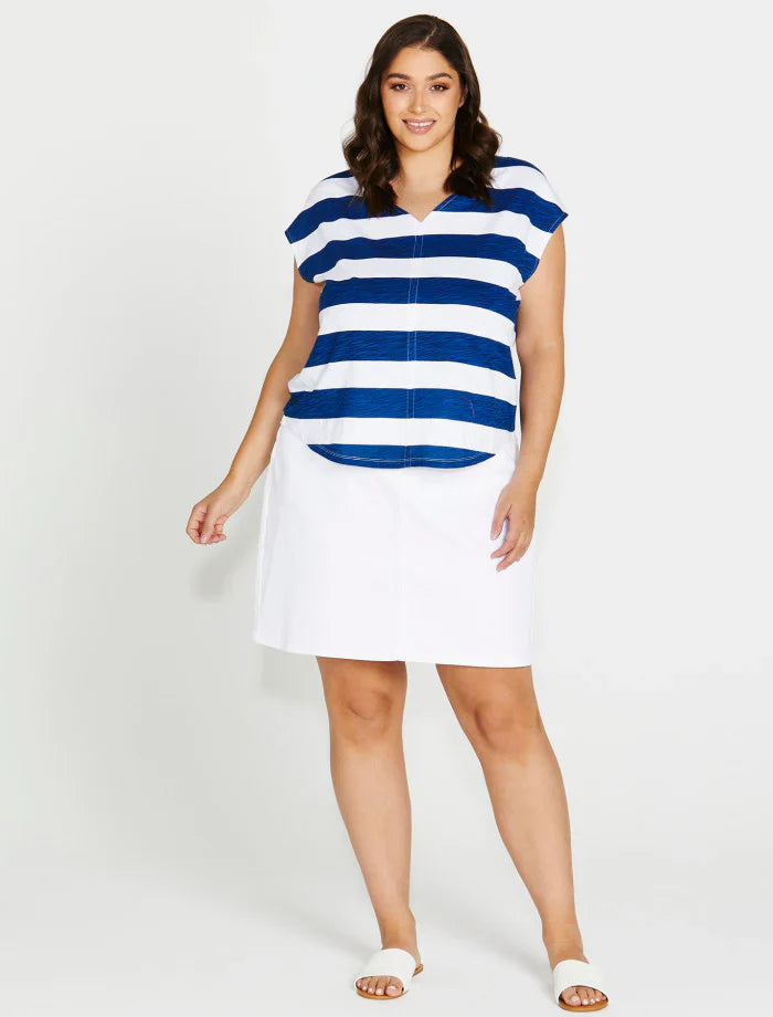 Betty Basics Summer V- Neck Tee
