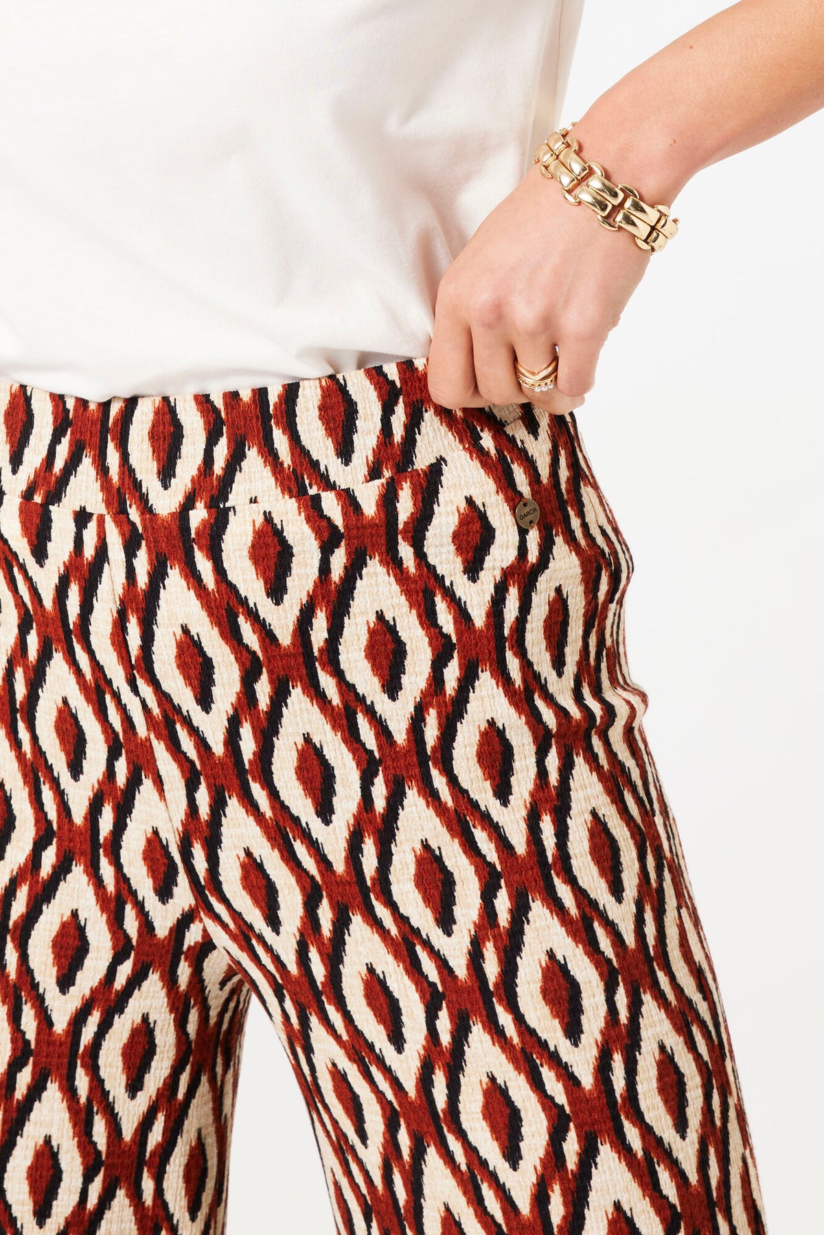Garcia Wide Leg Pants - Picante