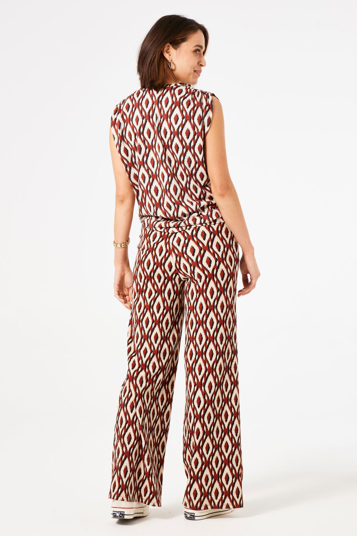 Garcia Wide Leg Pants - Picante