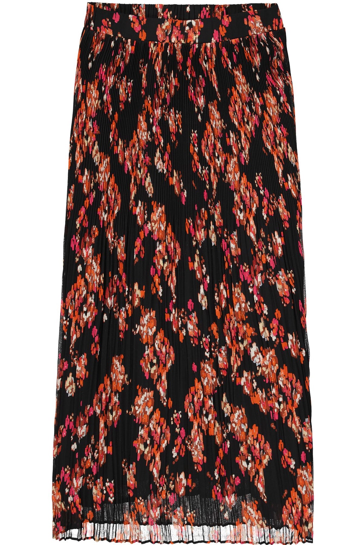 Garcia Midi Skirt - Black Print