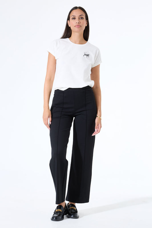 Garcia Straight Leg Pant - Black