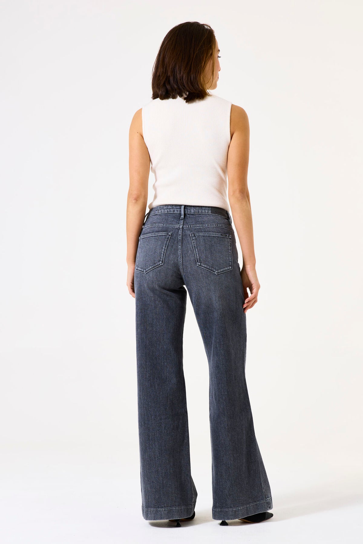 Garcia Ribbed Knit Tank - Whitecap