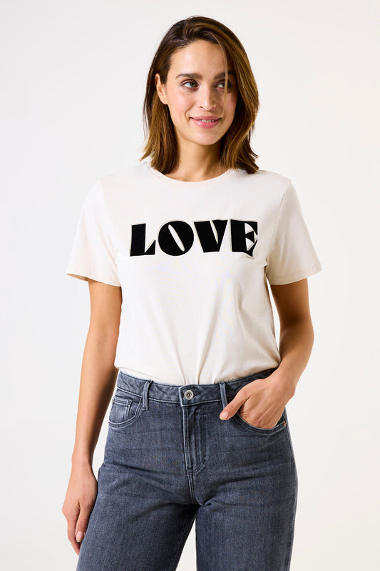 Garcia Love Tee - WhiteCap