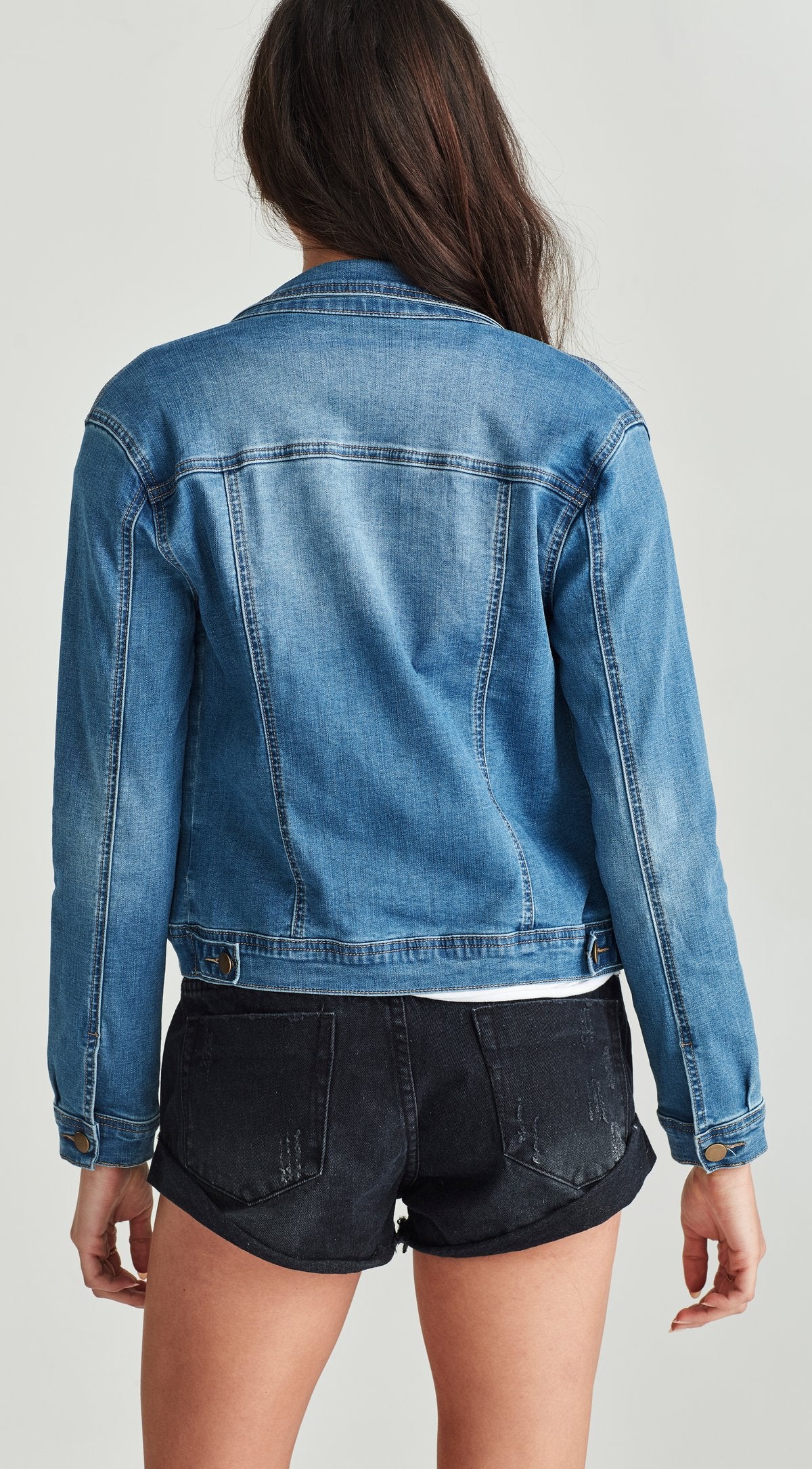 Junkfood Jeans Dixie Denim Jacket mid blue