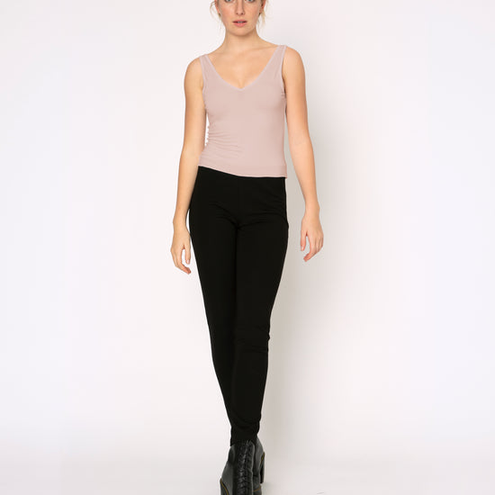 Two by Two Rayon Tank Nude