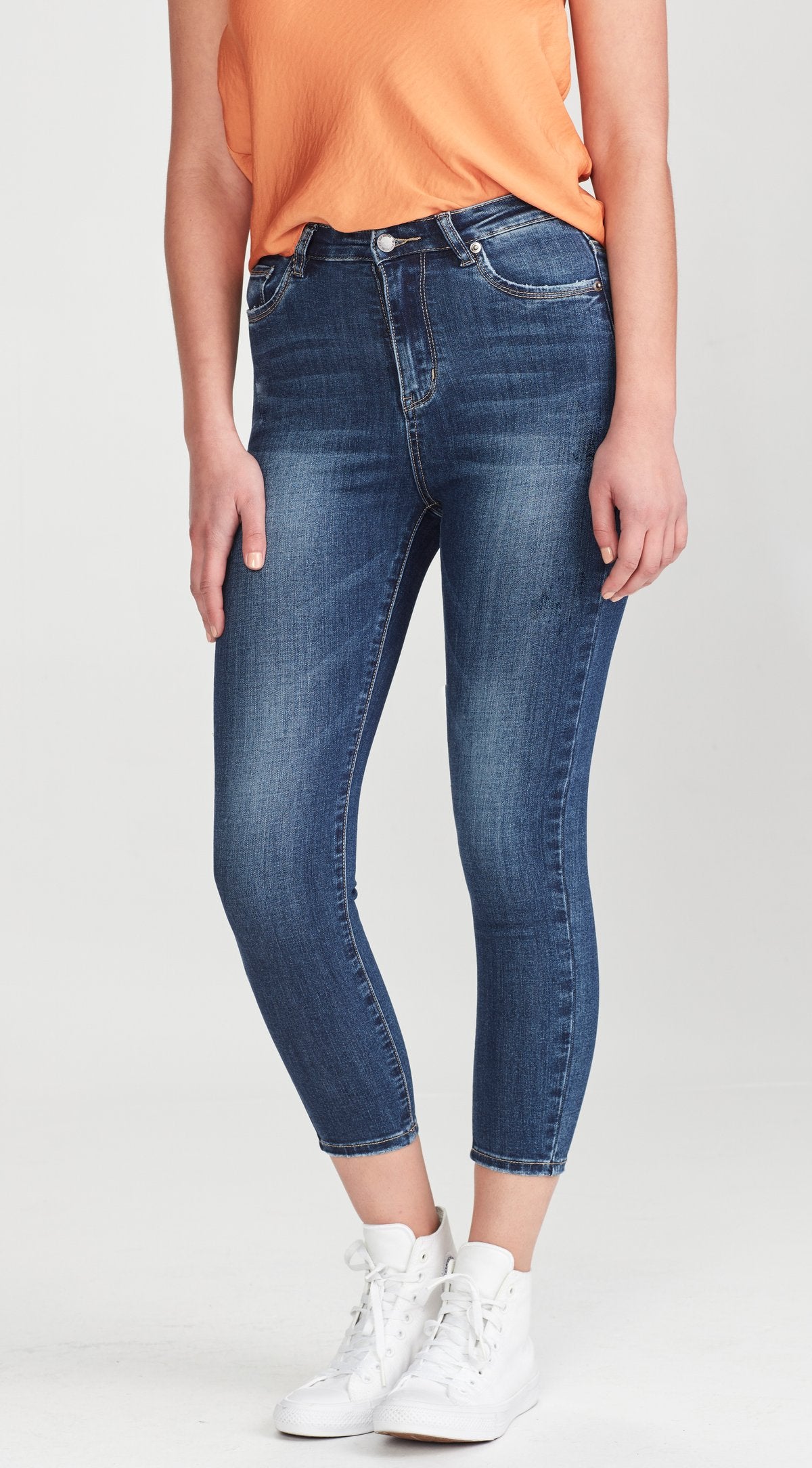 Junkfood Jeans Bowie “Short stuff” Dark Blue