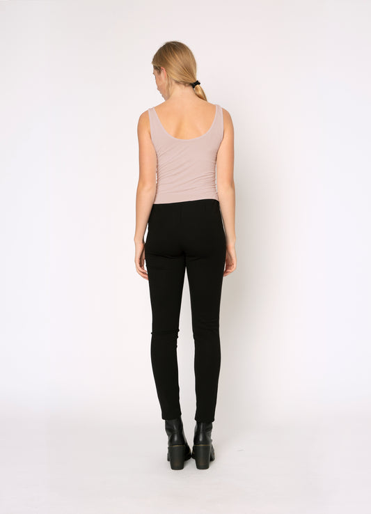Two by Two Rayon Tank - Nude