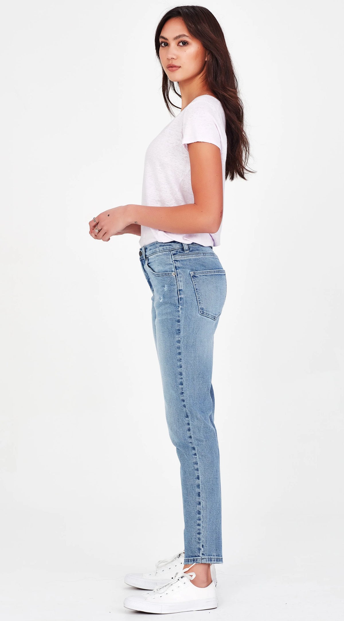 Junkfood Kailey Jeans Short Stuff - dark blue