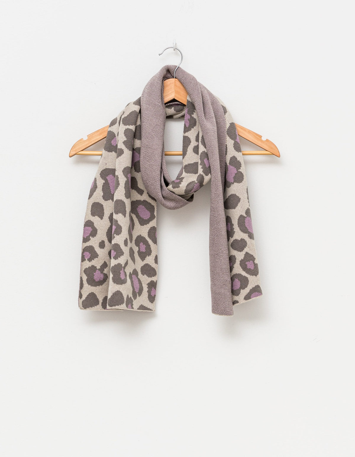Stella + Gemma Scarf Leopard Linen