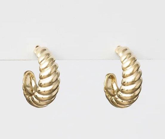 Stella + Gemma Earring Twist Hoops